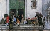Famous Church Paintings - Coming out of Church